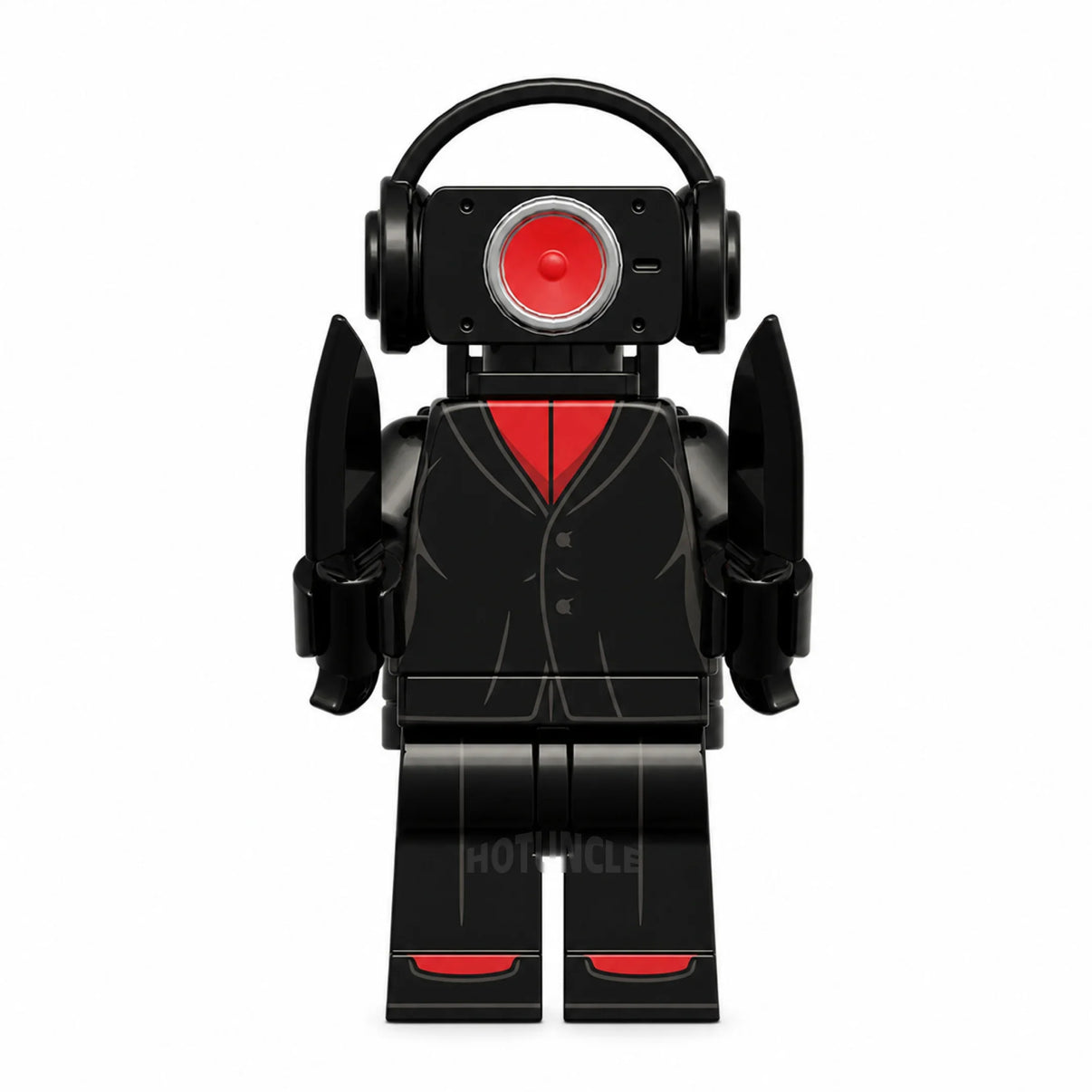 Speakerwoman Skibidi Toilet compatible brick minifigure