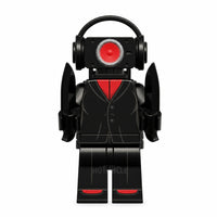 Speakerwoman Skibidi Toilet compatible brick minifigure