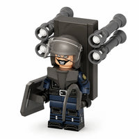 SWAT Skibidi Mutant Skibidi Toilet compatible brick minifigure