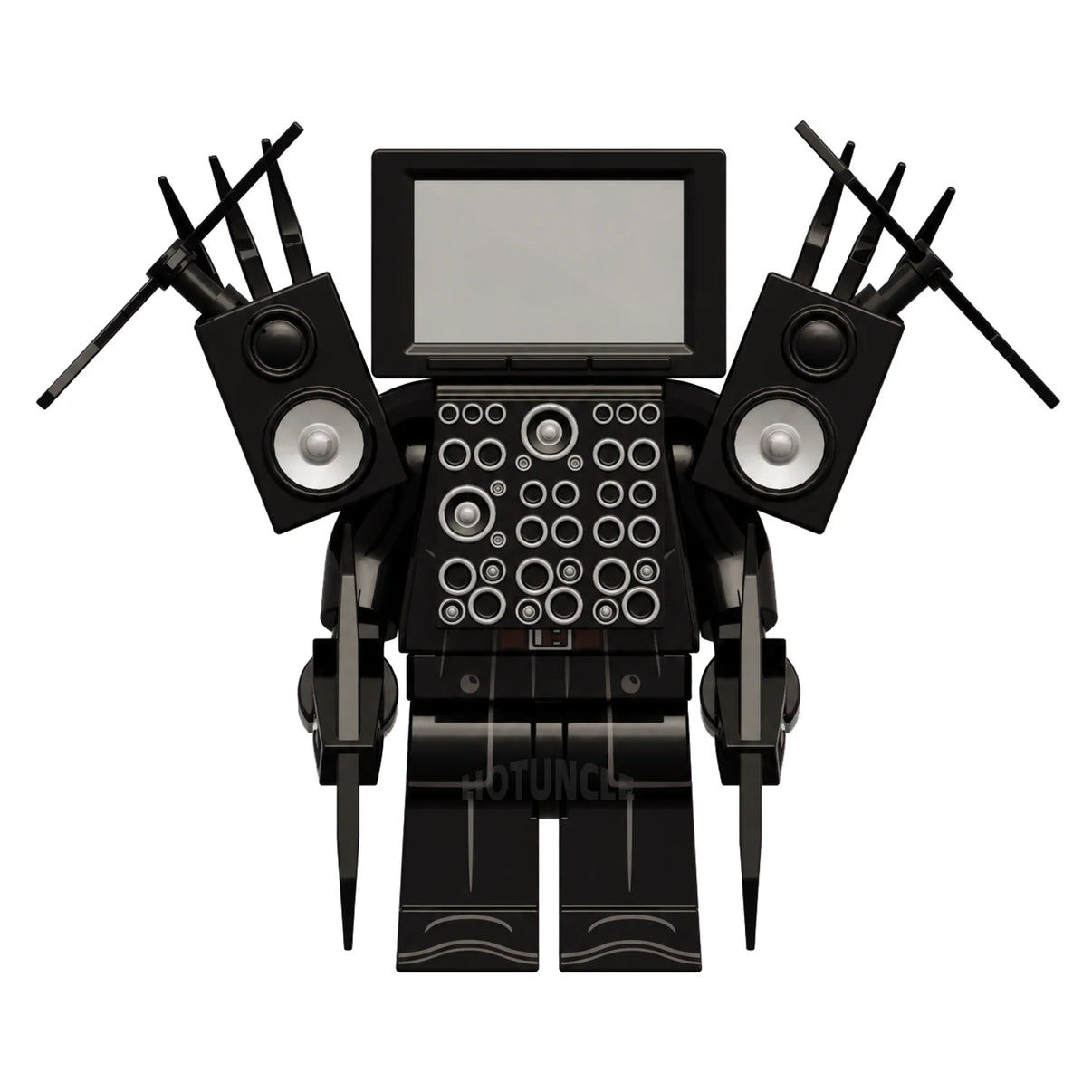 Titan Cinemaman Skibidi Toilet compatible brick minifigure