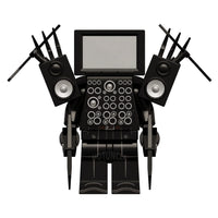 Titan Cinemaman Skibidi Toilet compatible brick minifigure