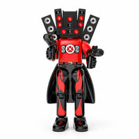 Titan Speakerman Skibidi Toilet compatible brick minifigure