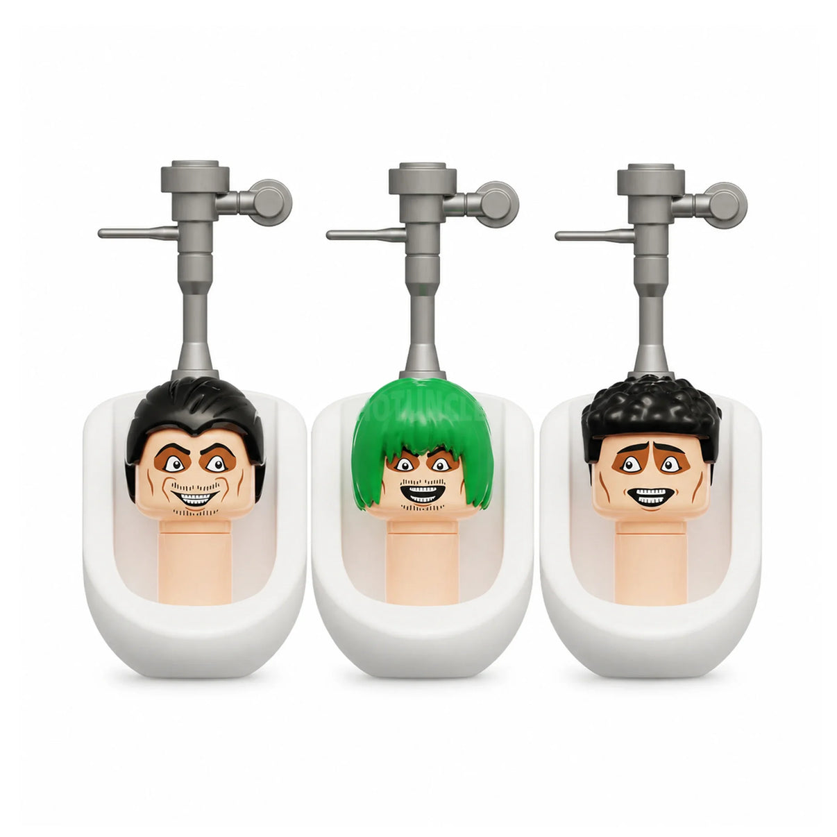 Urinal Toilet Skibidi Toilet compatible brick minifigure