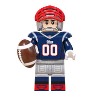 Sports Buffalo Bills brick minifigure on white background