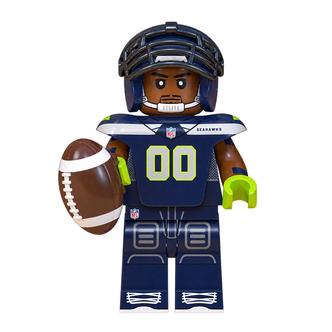 Sports Indianapolis Colts brick minifigure on white background