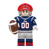 Sports New England Patriots brick minifigure on white background