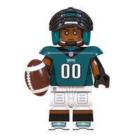 Sports Philadelphia Eagles brick minifigure on white background