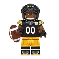 Sports Pittsburgh Steelers brick minifigure on white background