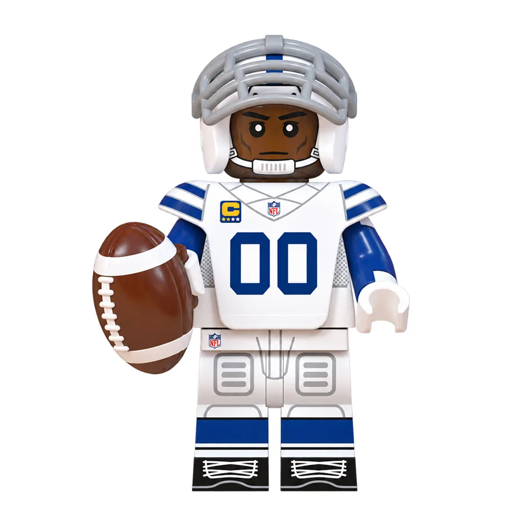 Sports Seattle Seahawks brick minifigure on white background