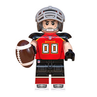 Sports Tampa Bay Buccaneers brick minifigure on white background