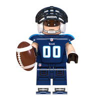 Sports Tennessee Titans brick minifigure on white background