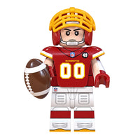 Sports Washington Football Team brick minifigure on white background