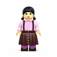 Squid Game Young-hee Doll brick minifigure on white background