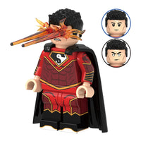 Superhero Kong Kenan brick minifigure on white background